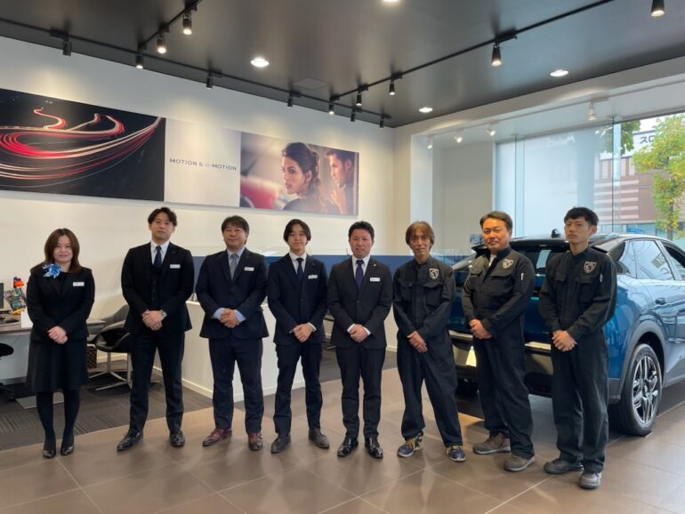 プジョー千葉スタップの皆様